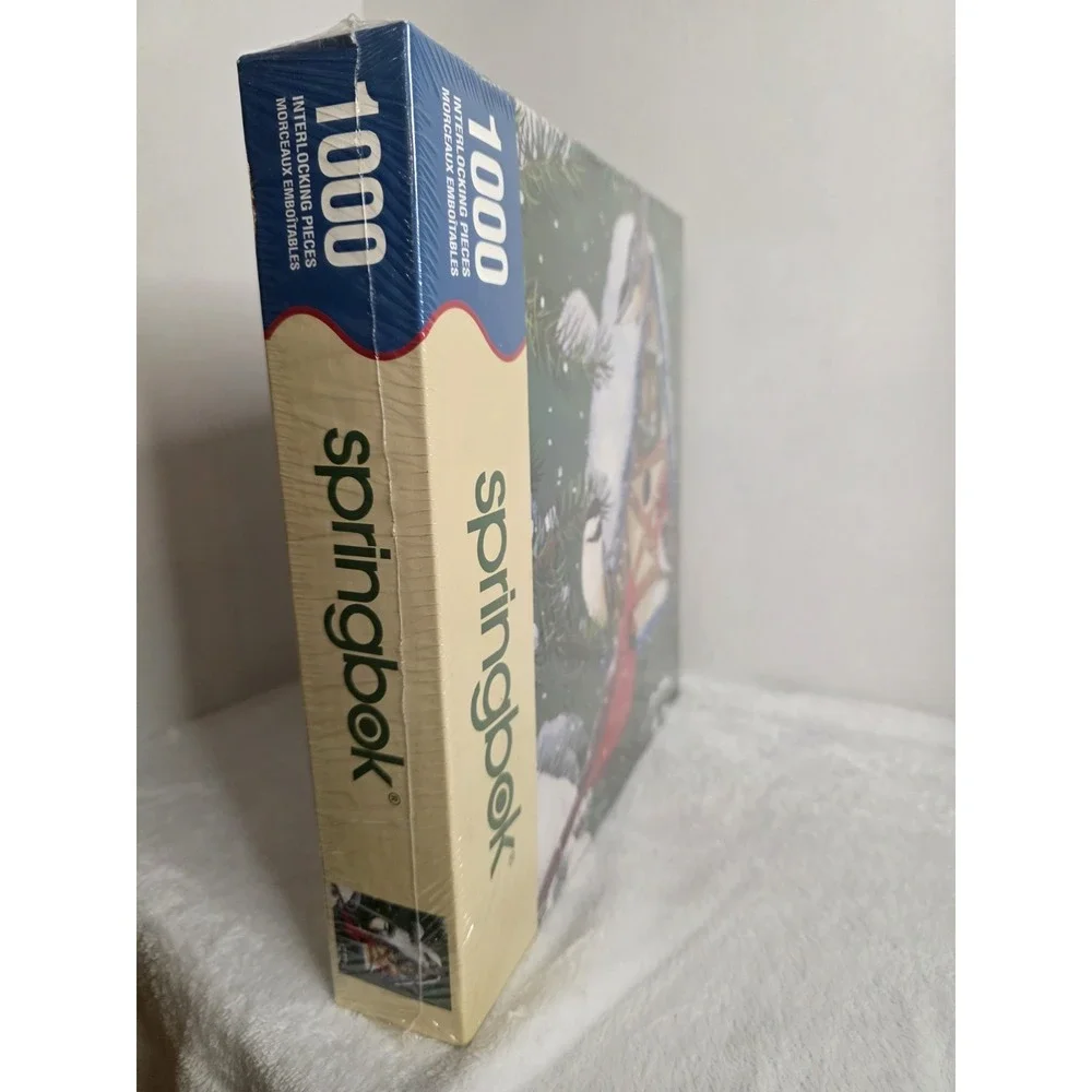 Springbok Winter Cottage 1000 Piece Puzzle Brand‎ New Sealed SEE DESCRIPTION